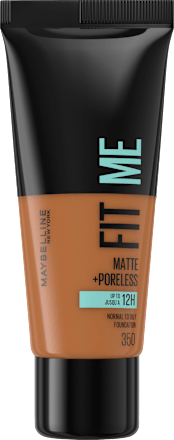 Foundation Fit Me Matte & Poreless 350 Caramel MAYBELLINE NEW YORK