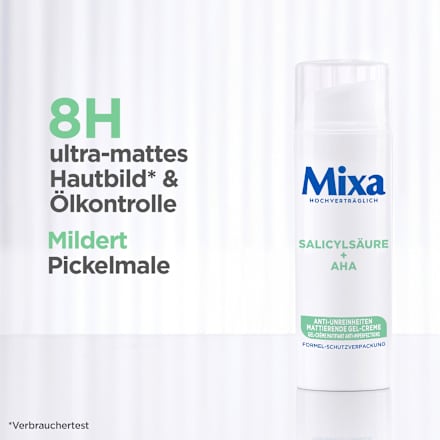 Gel-Creme mattierend Anti-Unreinheiten Mixa