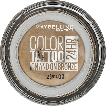 Color tattoo On and On Bronze 35; cień do powiek MAYBELLINE NEW YORK