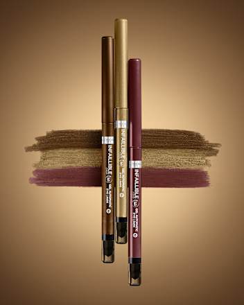 Infaillible Grip Gel Automatic creion de ochi Bronzed Espresso L'ORÉAL PARiS