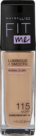Fit Me Luminous+Smooth podkład rozświetlający 115 Ivory MAYBELLINE NEW YORK