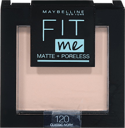 Fit me Matte & Poreless kompaktni puder – 120 Classic Ivory MAYBELLINE NEW YORK