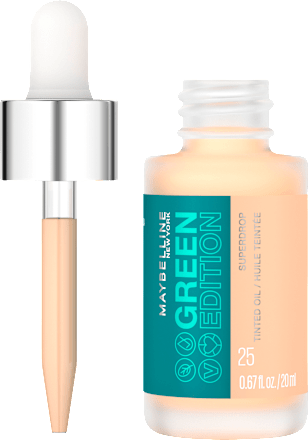 Foundation Green Edition Superdrop Tinted Dry Oil 25 MAYBELLINE NEW YORK
