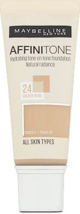 Alapozó Affinitone, hidratáló, Golden Beige 24. MAYBELLINE NEW YORK