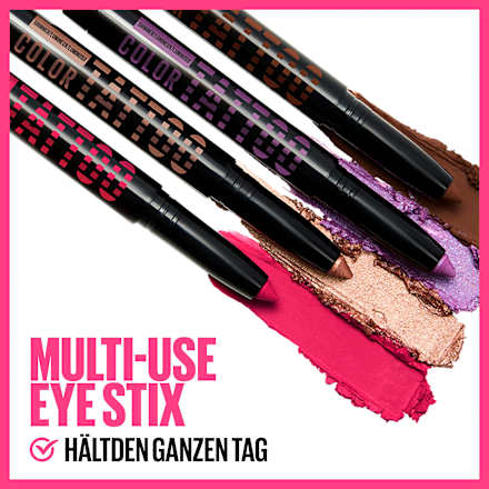 Lidschatten Stick Color Tattoo Stix 40 I Am Fierce MAYBELLINE NEW YORK