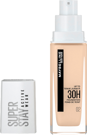 Foundation Super Stay Active Wear 02 Naked Ivory MAYBELLINE NEW YORK