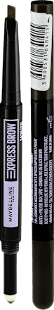 Express Brow Duo Black Brown 05 ; dwustronna kredka do brwi MAYBELLINE NEW YORK