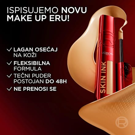 INFAILLIBLE SKIN INK tečni puder - 100 light warm L'ORÉAL PARiS