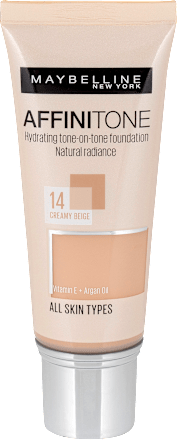 Affinitone tečni puder – 14 Creamy Beige MAYBELLINE NEW YORK