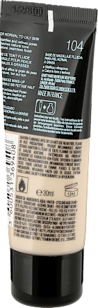 Fit Me Matte+Poreless podkład matujący 104 Soft Ivory MAYBELLINE NEW YORK