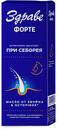 Шампоан при себорея Здраве