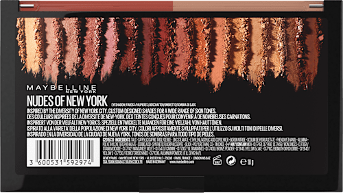 Lidschatten Palette Nudes Of New York MAYBELLINE NEW YORK