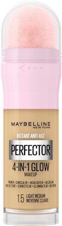 Instant Anti - Age Perfector 4in1 Glow tečni puder - 1,5 Light Medium  MAYBELLINE NEW YORK