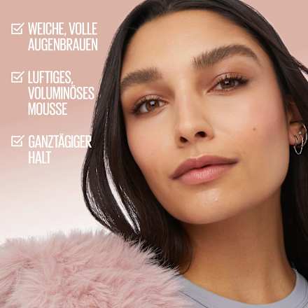 Augenbrauen Mousse Superfluff 262 Black Brown MAYBELLINE NEW YORK