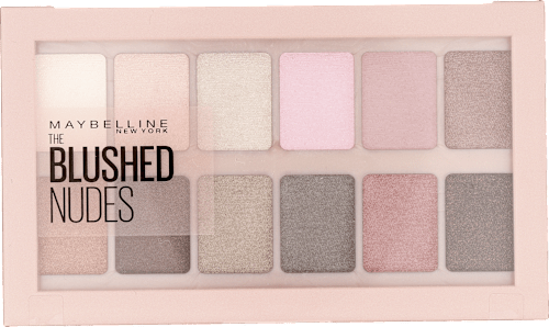 The Blushed Nudes Palette; paletka cieni do powiek MAYBELLINE NEW YORK