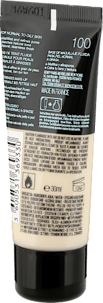 Fit Me Matte+ Poreless podkład matujący 100 Warm Ivory MAYBELLINE NEW YORK