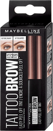 Tattoo Brow Easy Peel Off gel za obrve – Dark Brown MAYBELLINE NEW YORK