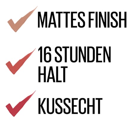 Lippenstift Super Stay Matte Ink 118 Bricks Dancer  MAYBELLINE NEW YORK