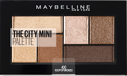 Paletka očných tieňov The City Mini - 400 Rooftop Bronzes MAYBELLINE NEW YORK