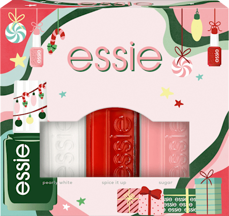 Nagellackset Mini Trio Kit Xmas essie