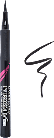 Hyper Precise All Day tuš za oči – 701 Matte Onyx MAYBELLINE NEW YORK