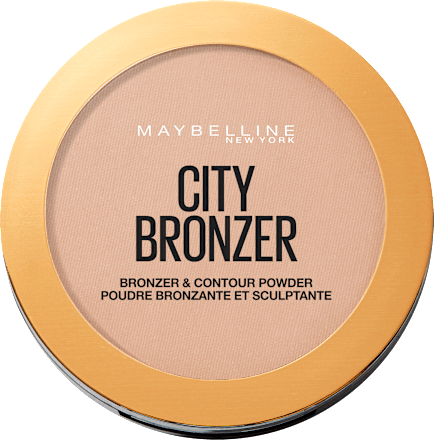 City bronzer pudră bronzantă 250 Medium Warm MAYBELLINE NEW YORK