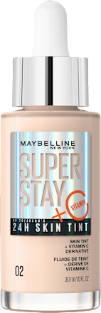 Foundation Super Stay 24H Skin Tint 02 Naked Ivory MAYBELLINE NEW YORK