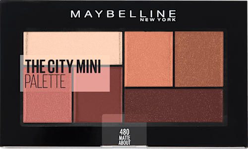 Paletka očných tieňov The City Mini - 480 Matte About You MAYBELLINE NEW YORK