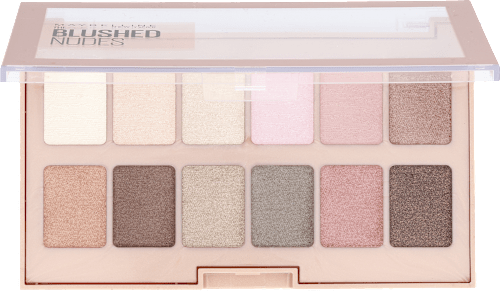 The Blushed Nudes Palette; paletka cieni do powiek MAYBELLINE NEW YORK