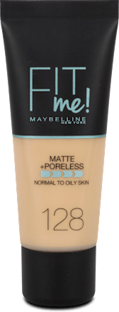 Make-up Fit me! Matte + Poreless - 128 Warm Nude MAYBELLINE NEW YORK