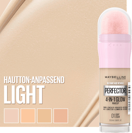 Foundation Instant Perfector Glow 4in1, 01 Light  MAYBELLINE NEW YORK