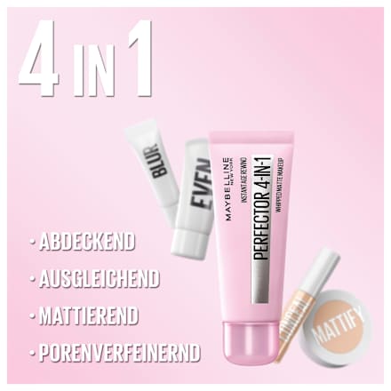 Foundation Instant Perfector 4in1 Matte 02 Light Medium  MAYBELLINE NEW YORK