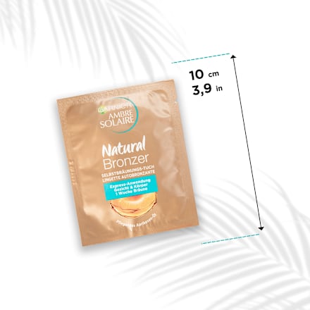 Selbstbräuner Tuch Natural Bronzer Garnier Ambre Solaire