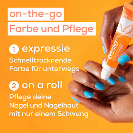 Nagelöl On A Roll Apricot Cuticle Oil essie