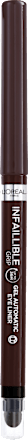 Očná linka Infaillible Gel Automatic Grip - 004 Brown Denim L'ORÉAL PARiS