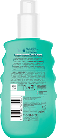 After Sun Spray Garnier Ambre Solaire