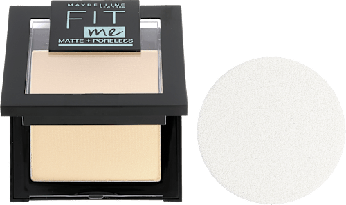 Fit Me Matte+Poreless puder matujący 120 Classic Ivory MAYBELLINE NEW YORK