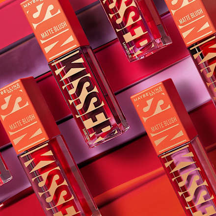 Blush Sunkisser Hazy Matte Blush 35 Spritzy Orange MAYBELLINE NEW YORK