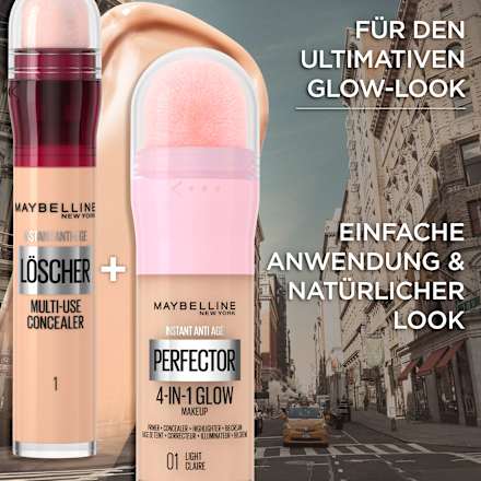Foundation Instant Perfector Glow 4in1, 02 Medium MAYBELLINE NEW YORK