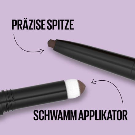 Augenbrauenstift Express Brow Satin Duo 04 Dark Brown MAYBELLINE NEW YORK
