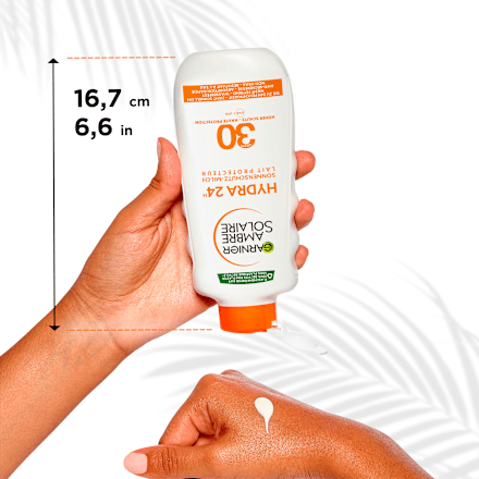Sonnenmilch Hydra 24h feuchtigkeitsspendend, LSF 30 Garnier Ambre Solaire