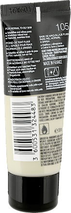 Fit Me Matte+Poreless podkład matujący 105 Natural Ivory MAYBELLINE NEW YORK