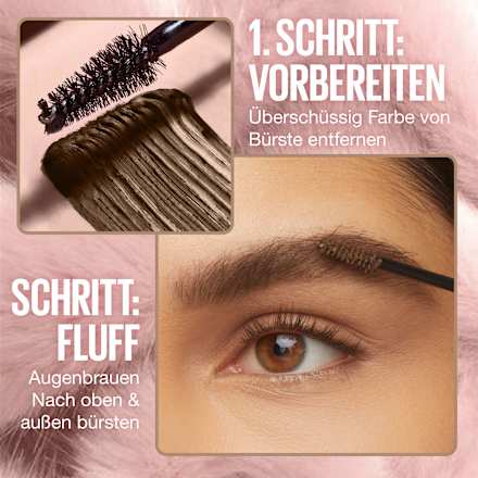Augenbrauen Mousse Superfluff 255 Soft Brown MAYBELLINE NEW YORK