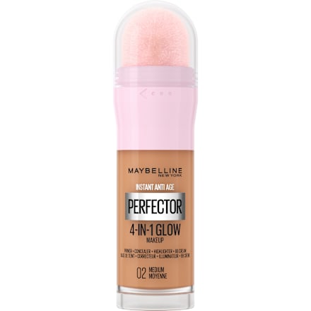 Perfector 4-in-1 Glow tekući puder – 02 Medium  MAYBELLINE NEW YORK