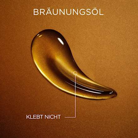 Bräunungsöl ideal bronze mit Kokosöl Garnier Ambre Solaire