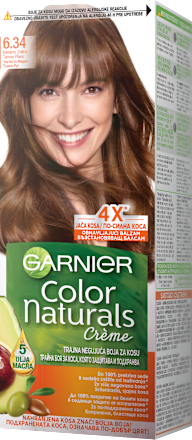 Boja za kosu br. 6.34 bakarno zlatno tamno plava GARNIER Color naturals