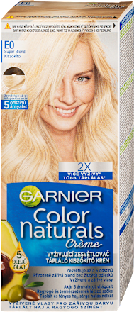 Vyživujúci zosvetľovač na vlasy - E0 super blond GARNIER Color naturals