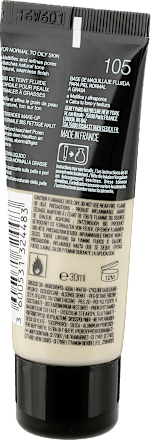 Fit Me Matte+Poreless podkład matujący 105 Natural Ivory MAYBELLINE NEW YORK