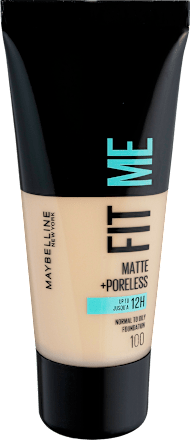 Make-up Fit me! Matte + Poreless - 100 Warm Ivory MAYBELLINE NEW YORK