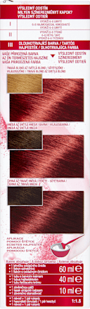 Tartós hajfesték, intenzív rubinvörös 6.60 GARNIER Color Sensation
